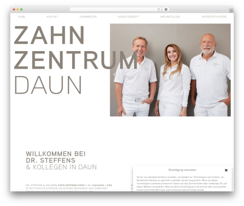 FK Web Theme WP theme - zahnzentrum-daun.de