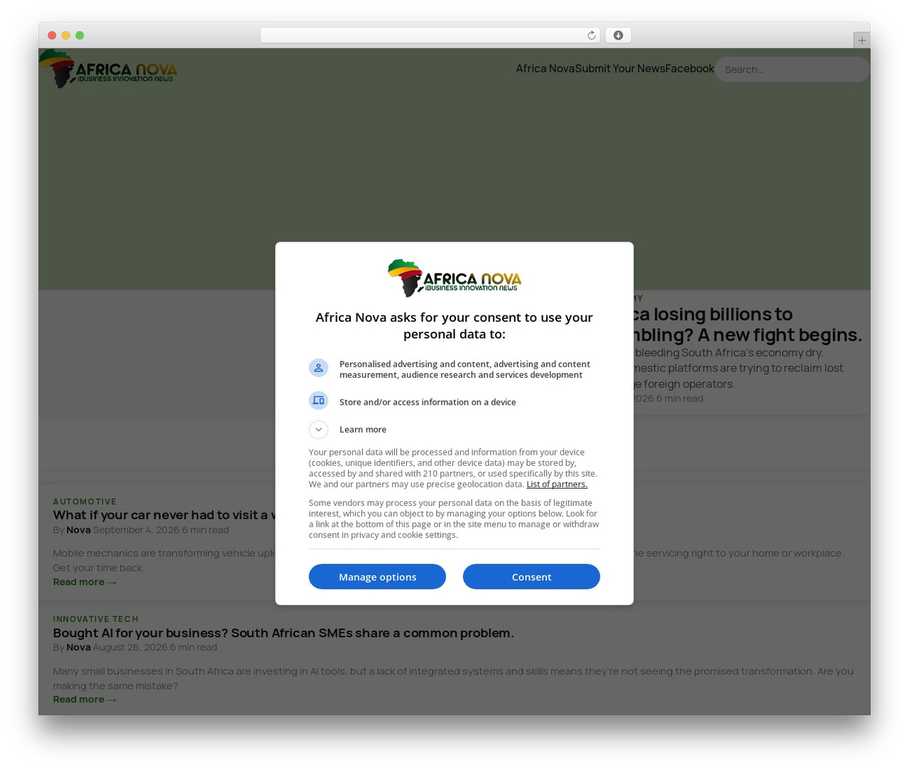 Front-End theme WordPress - africanova.co.za Front-End theme WordPress - africanova.co.za