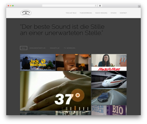 GridStack top WordPress theme - erssons.de