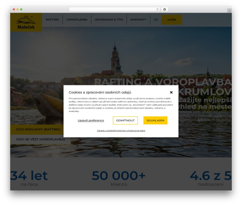Hello Elementor top WordPress theme - malecek.cz