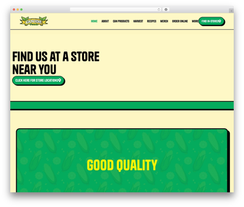 Shopify plugin WordPress plugin - goodefoodsfamily.com