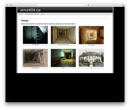 iTech WordPress theme - error404.ca