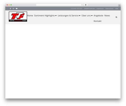 Mf WordPress theme - ttf-markt.de