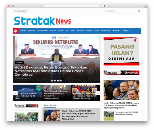 Newkarma WordPress theme - strataknews.com