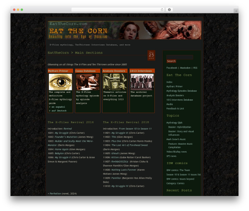 Theme WordPress Aurora - eatthecorn.com Theme WordPress Aurora - eatthecorn.com