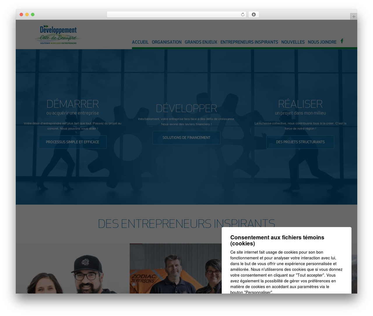 Theme WordPress CLD - enaffairesaveclacote.com