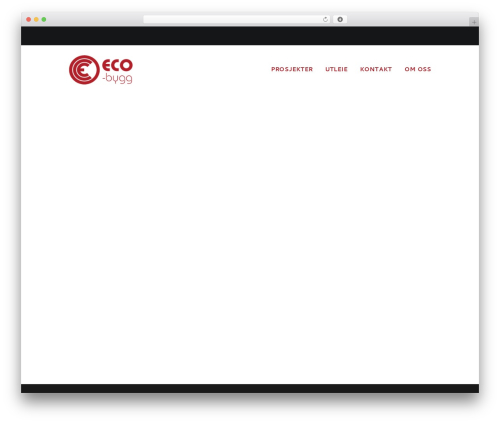 Uncode best WordPress theme - eco.no