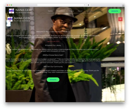 Music Store – WordPress eCommerce (music-store) free WordPress plugin - nanagebi.com
