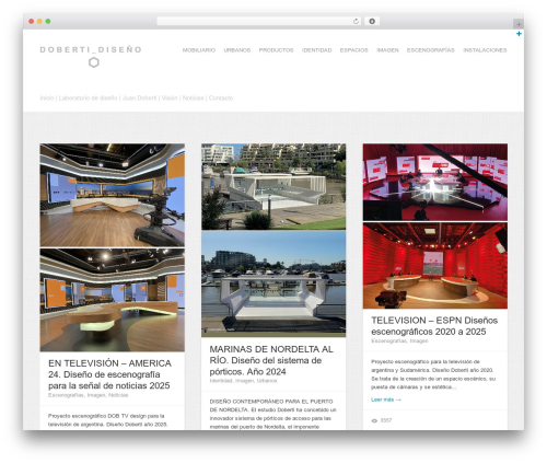WordPress theme Coco - estudiodoberti.com