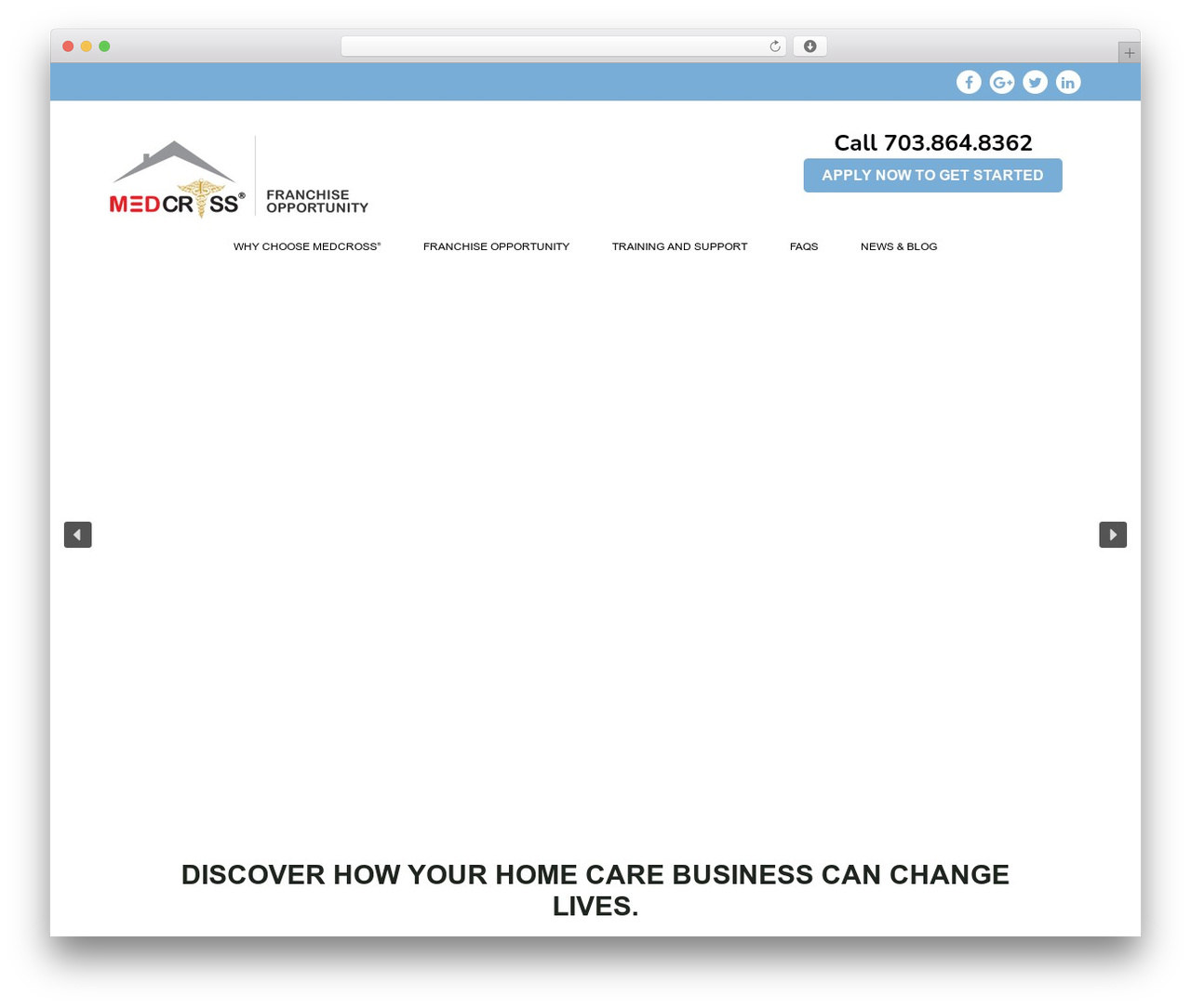 WordPress theme Divi - medcrosshealth.com