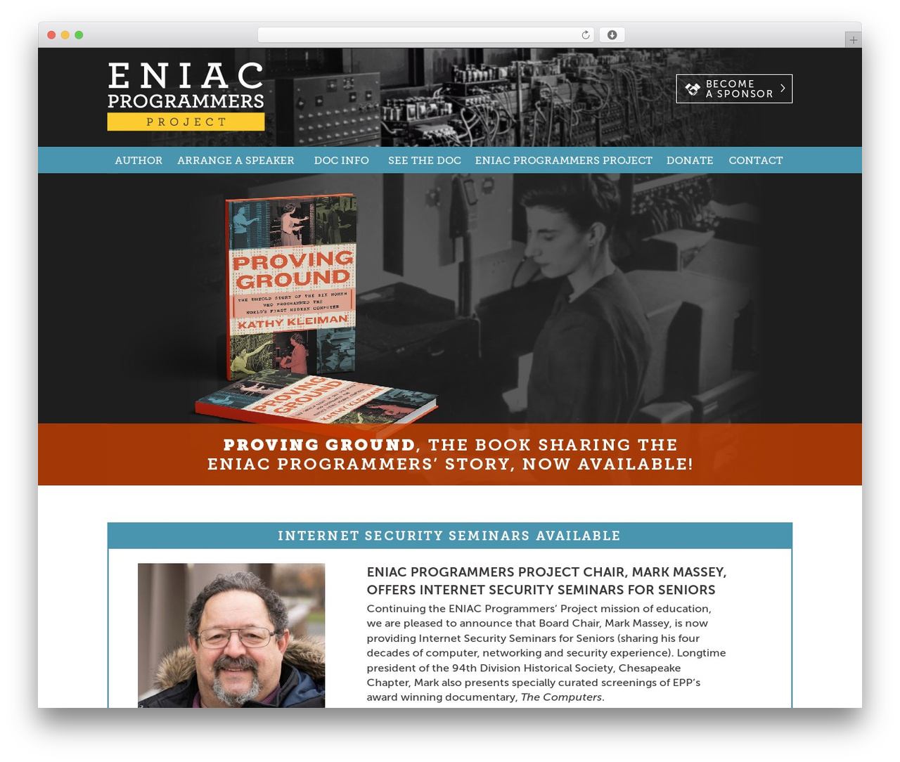 WordPress theme ENIAC Programmers Project - eniacprogrammers.org