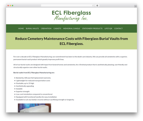 WordPress theme Everett - eclfiberglass.ca