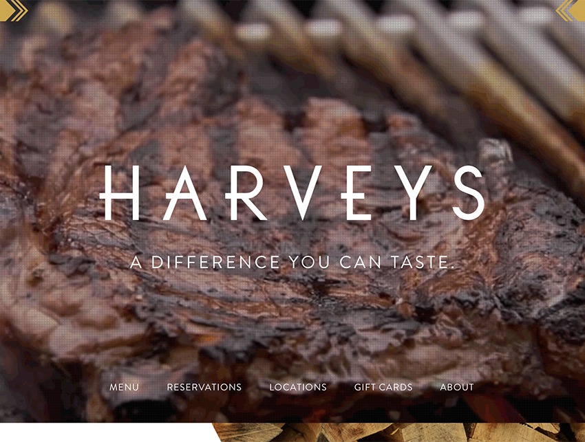 WordPress theme Harveys by Mabus Agency