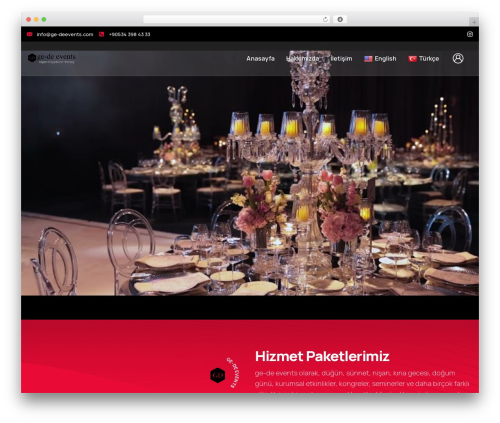 WordPress theme Lestin - ge-deevents.com