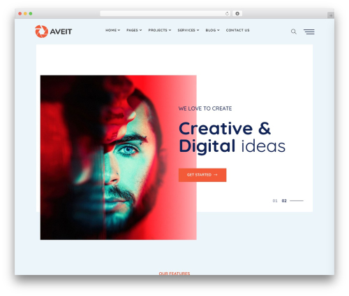Aveit WordPress theme - wpriverthemes.com/aveit