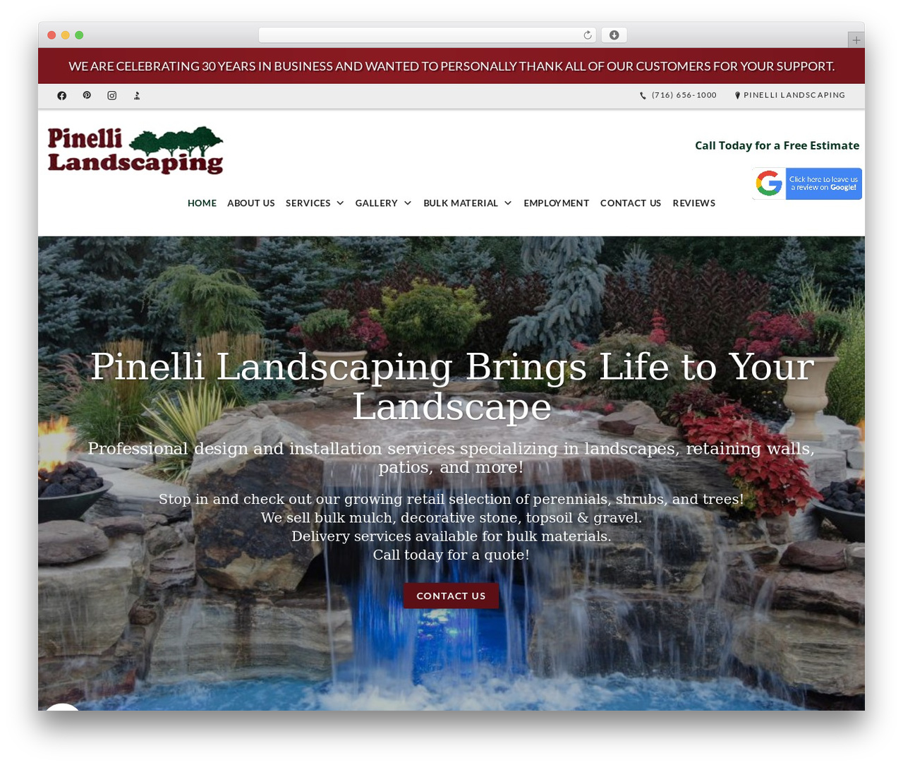Beacon Theme WordPress theme - pinellilandscaping.com
