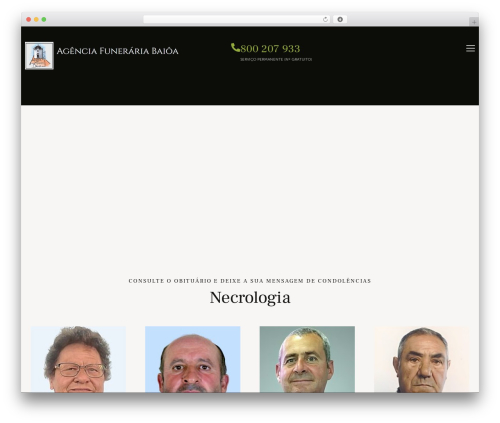 Beacon WordPress theme - funerariabaioa.com
