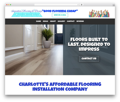 Divi builder 2 WordPress plugin - signatureflooringdesign.com