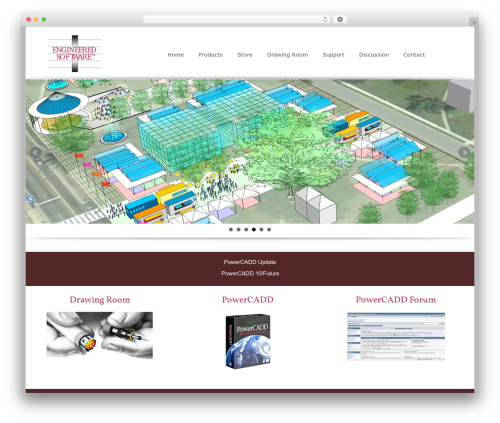 Engineered Software WordPress theme - engsw.com