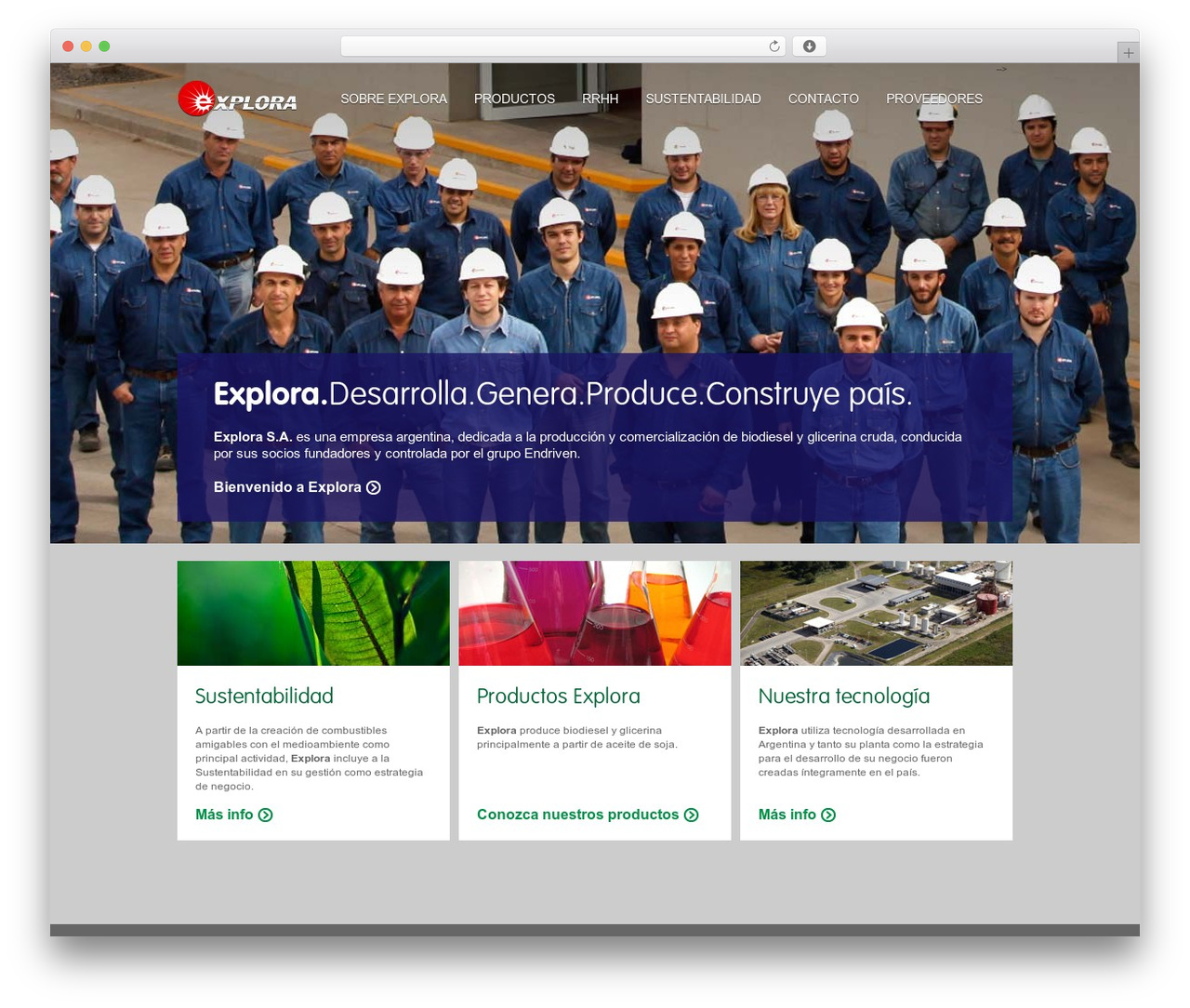 Explora WordPress theme download - explora.com.ar