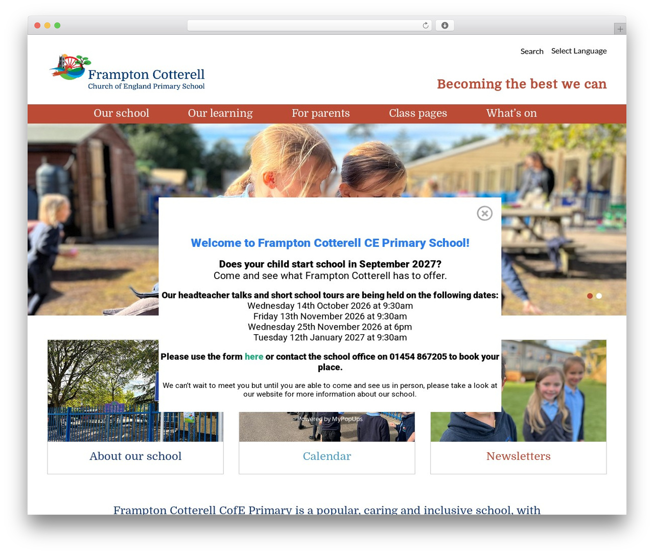 Frampton top WordPress theme - fcceprimaryschool.co.uk