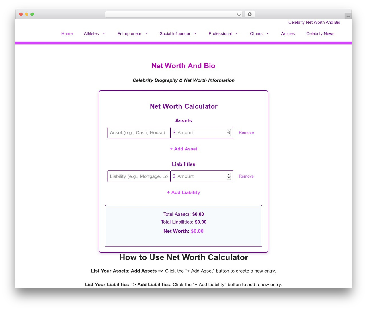 GeneratePress WordPress theme - networthandbio.com GeneratePress WordPress theme - networthandbio.com