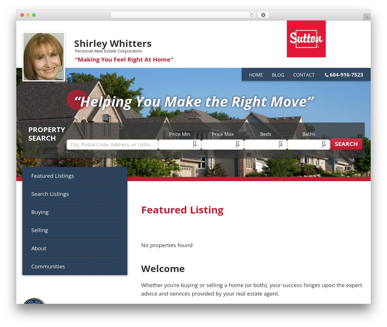 IXACT Framework theme WordPress - shirleywhitters.com