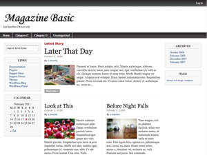 Magazine Basic WordPress news theme Magazine Basic WordPress news theme