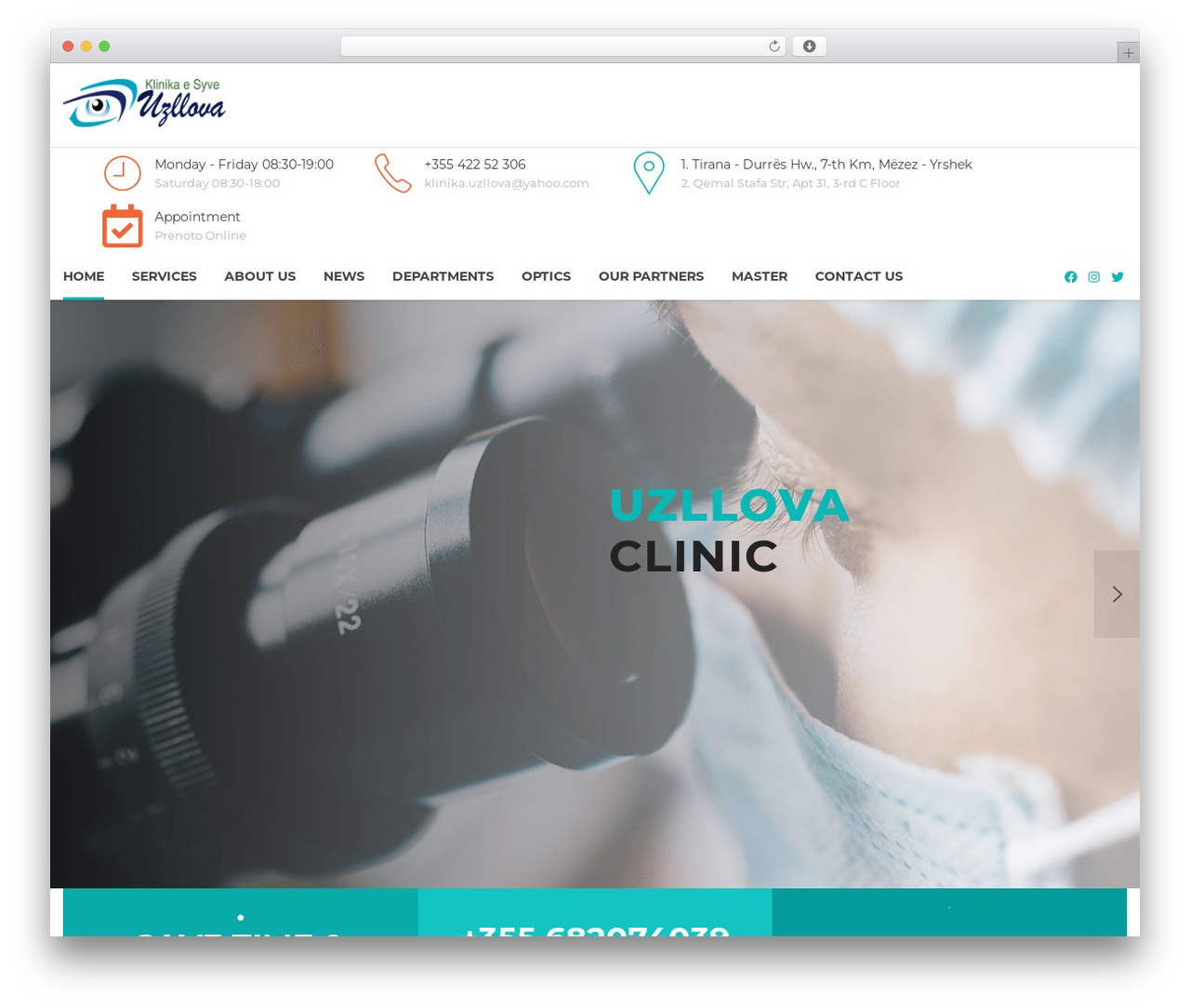 Medicare WordPress theme - eye.al