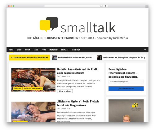 MoreNews WordPress theme - smalltalk-entertainment.de MoreNews WordPress theme - smalltalk-entertainment.de