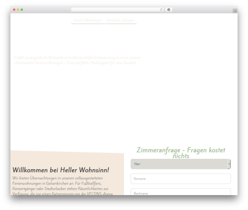 Rooten WordPress theme - heller-wohnsinn.com