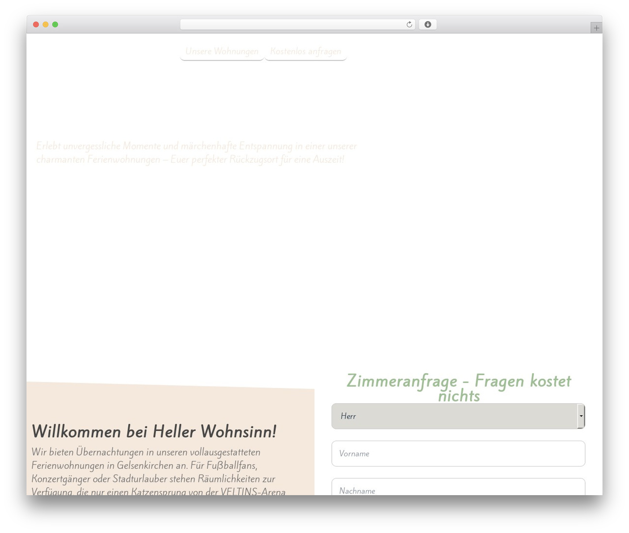 Rooten WordPress theme - heller-wohnsinn.com