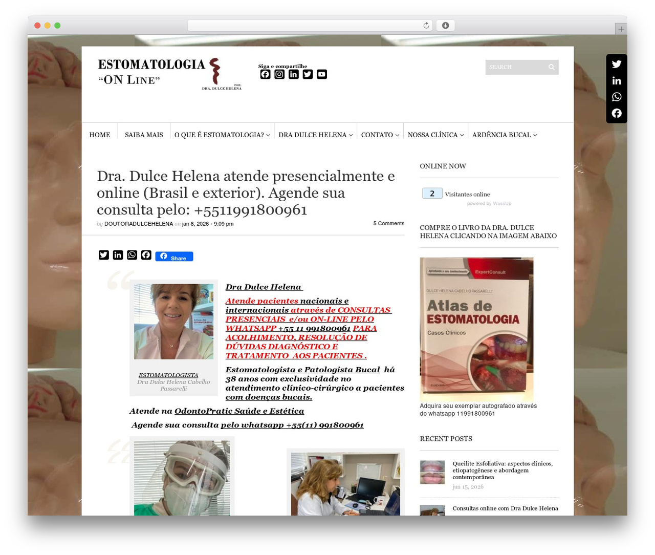 Sight WordPress theme - estomatologiaonline.net