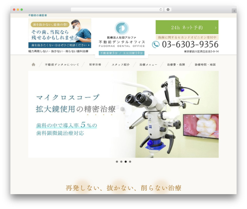 Theme WordPress child-pc - fudomae-dental.com