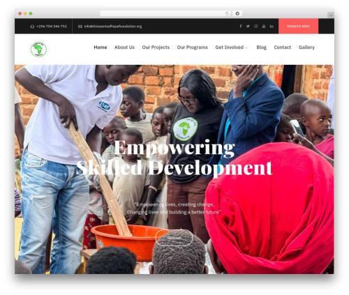 Dtp addons WordPress plugin - blossomsofhopefoundation.org