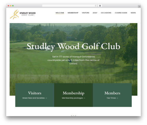 Th widget pack WordPress plugin - studleywoodgolfclub.co.uk
