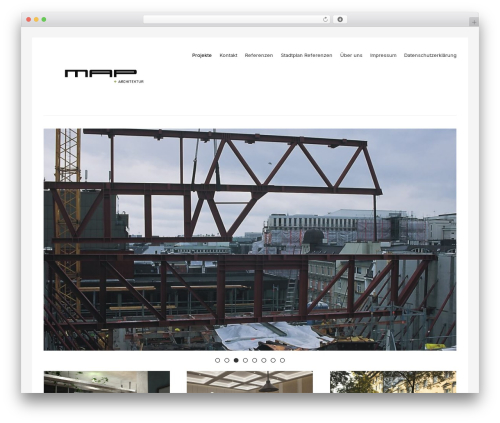 WordPress theme Workality Plus - map-architektur.com