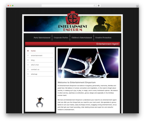 WordPress theme Catalyst - entertainmentemporium.com.au