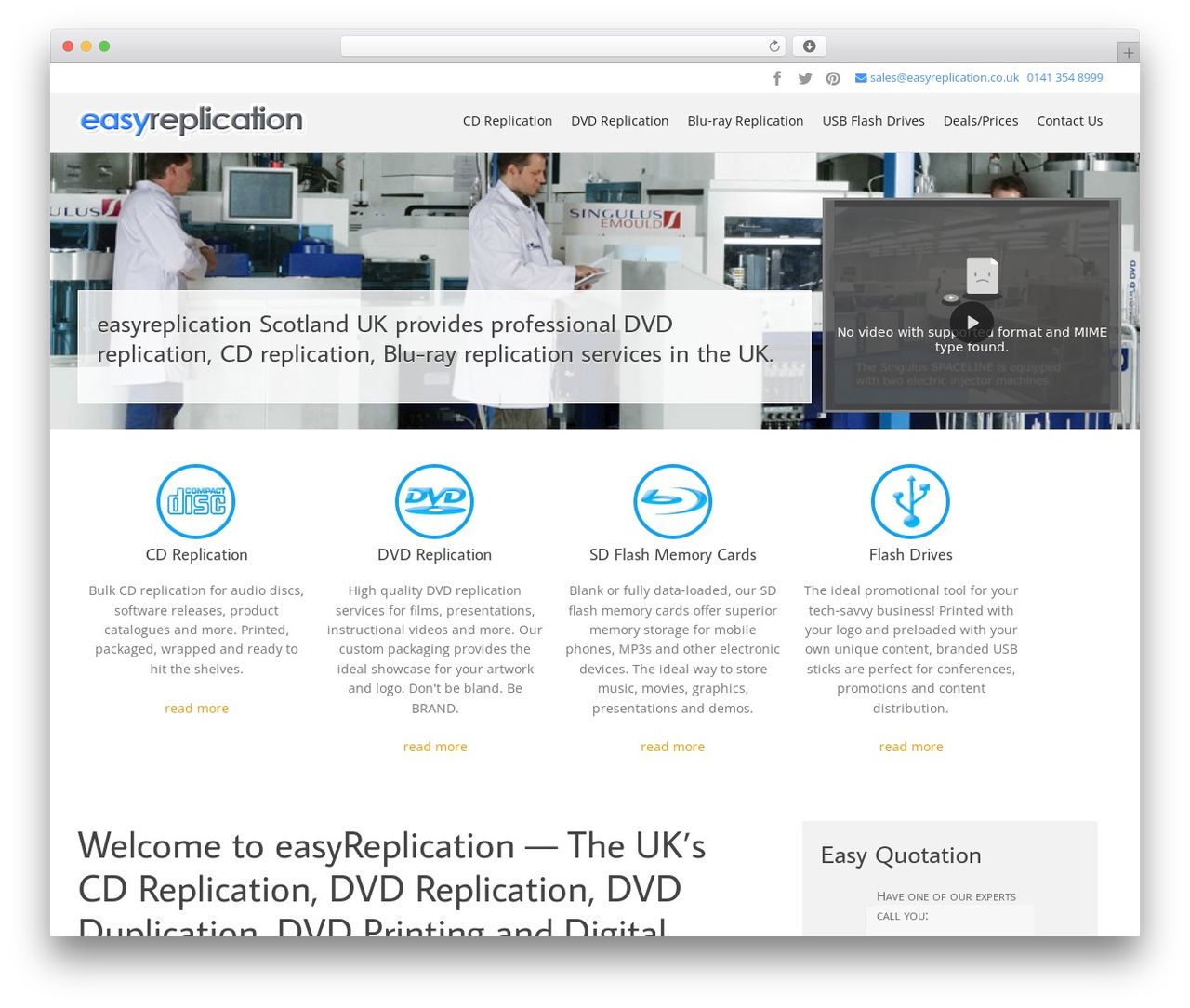 WordPress theme Easy Replication 2014 - easyreplication.co.uk WordPress theme Easy Replication 2014 - easyreplication.co.uk