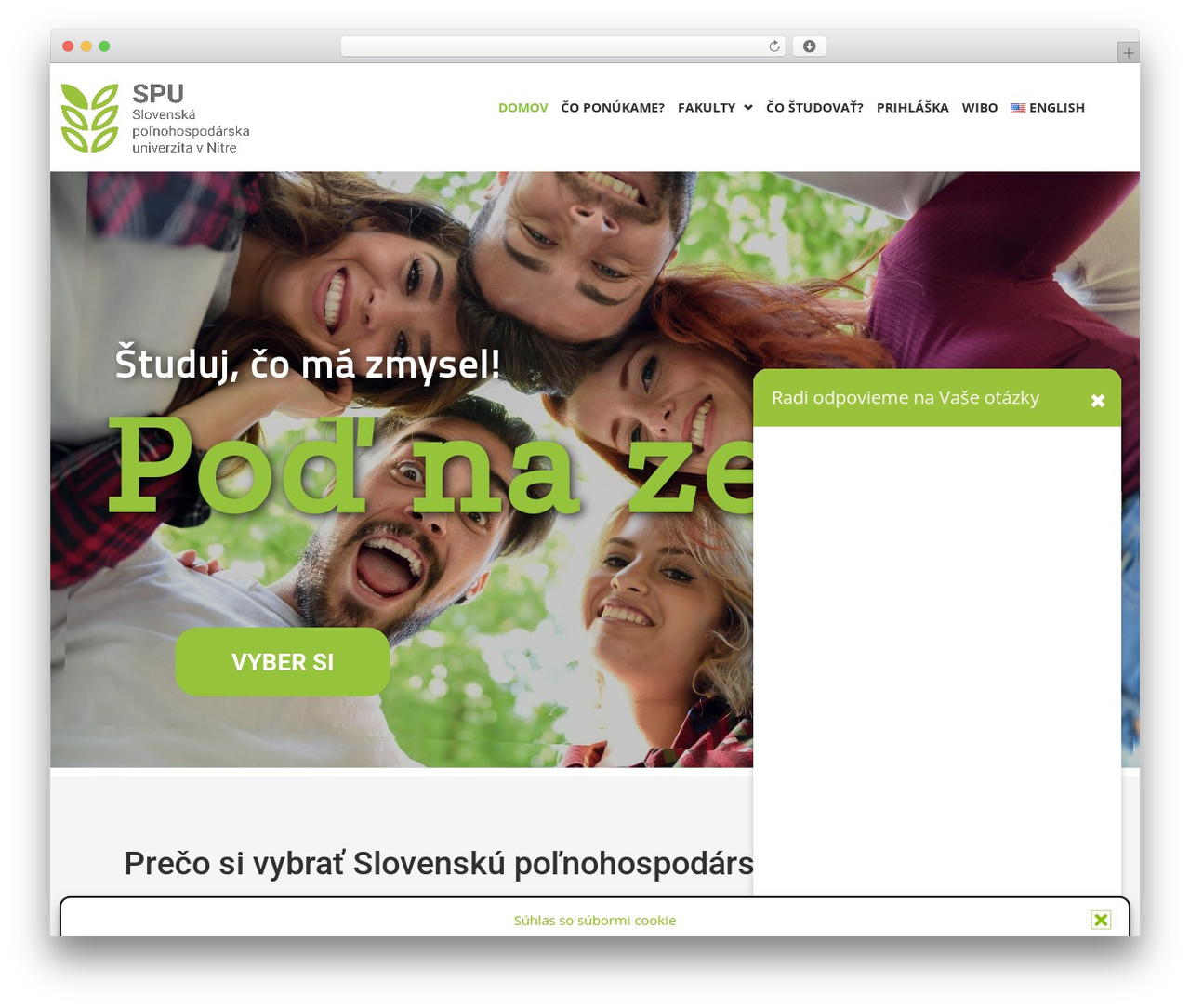 WordPress theme Ecogreen - www.podnazelenu.sk