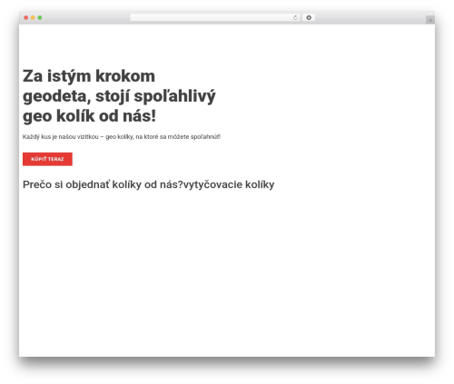 WordPress theme Hello Elementor - vytycovaciekoliky.sk