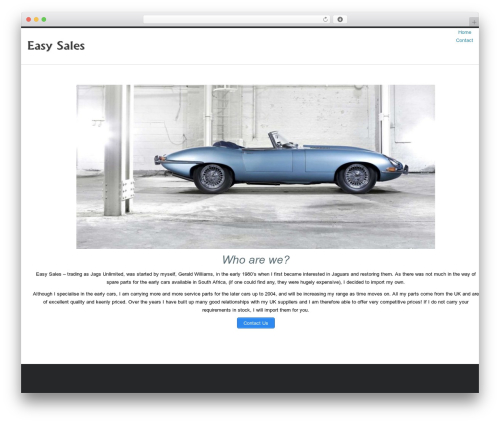 WordPress theme Mavericks Multipurpose Responsive WordPress Theme - easysales.co.za