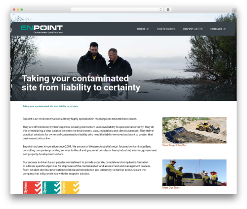 WordPress theme Monk v2 Null Template - enpoint.com.au