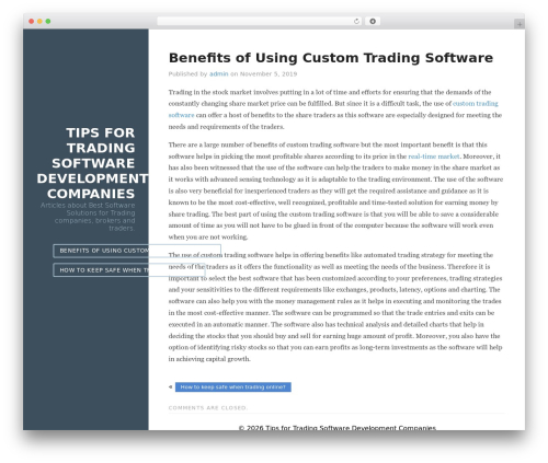 WordPress theme Simply Pure - email-spy-software.org