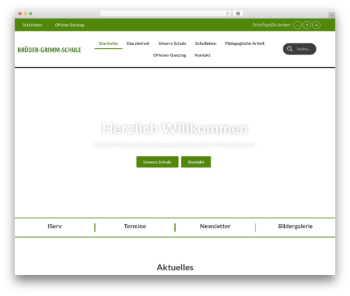 Easy Font Resize (easy-font-resize) free WordPress plugin - brueder-grimm-schule-gescher.de