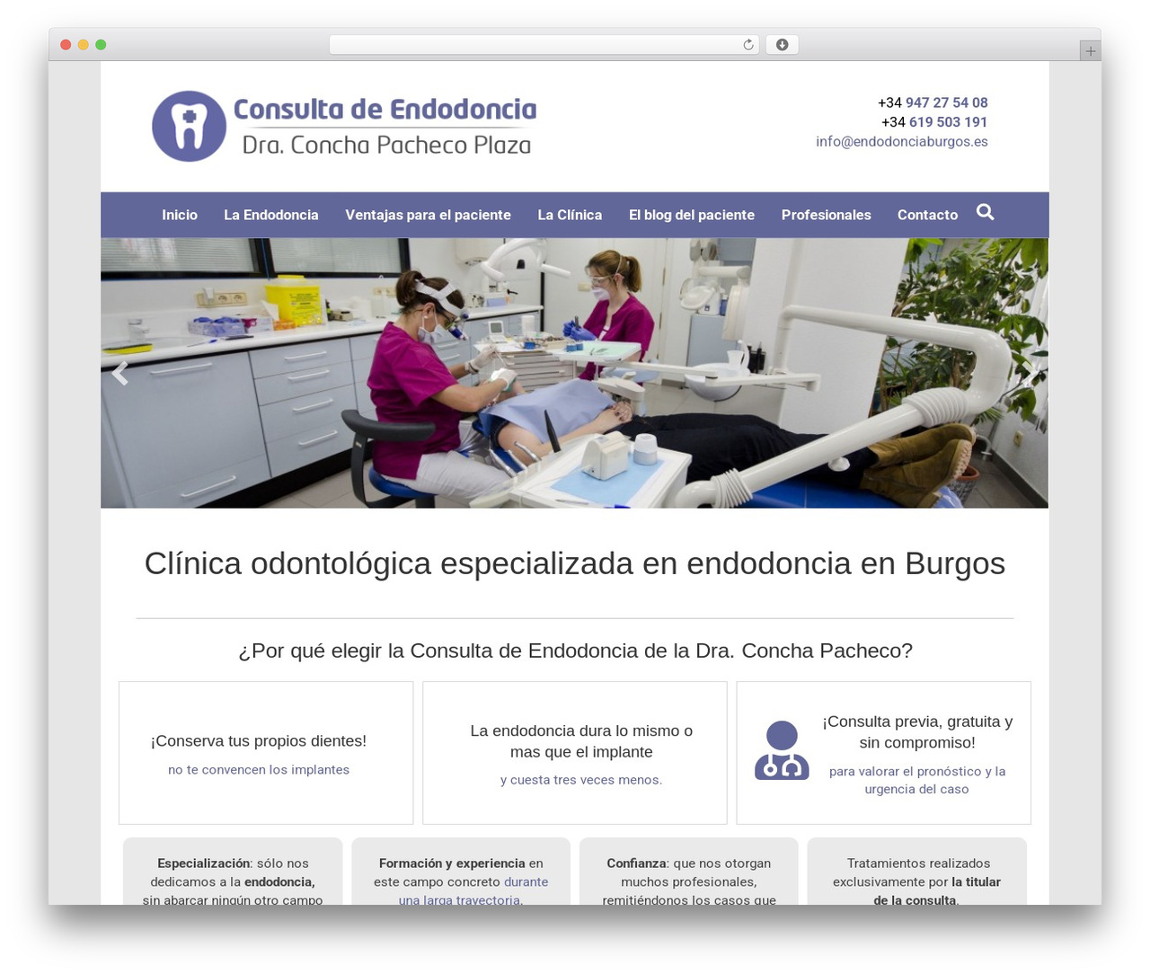 Beaver Builder Theme WordPress theme - endodonciaburgos.es