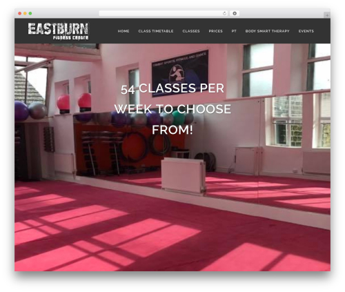 Noo timetable WordPress plugin - eastburnfitness.co.uk