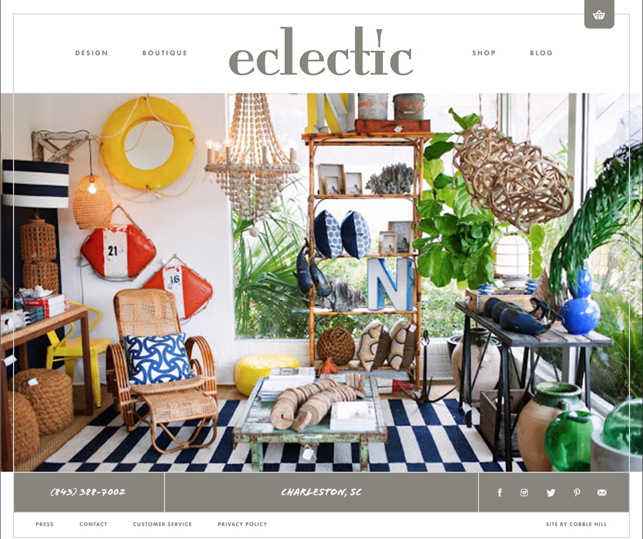 Eclectic WordPress theme by test