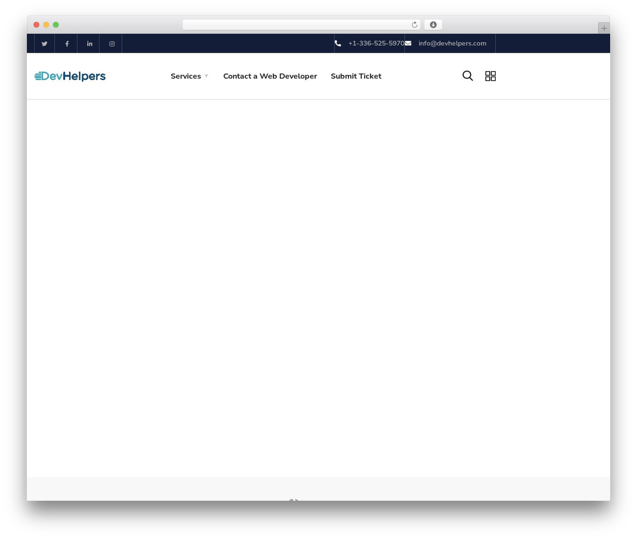 Engitech Child WordPress theme - devhelpers.com