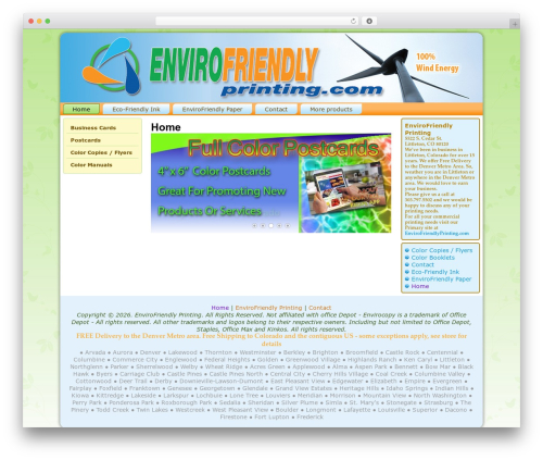 Easingsliderpro WordPress plugin - envirocopy.com